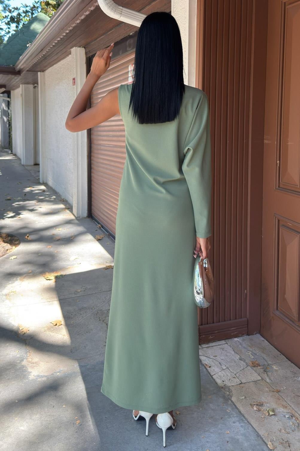 Aethra Tek Kol Uzun Elbise 2693-8 R10-D-K4