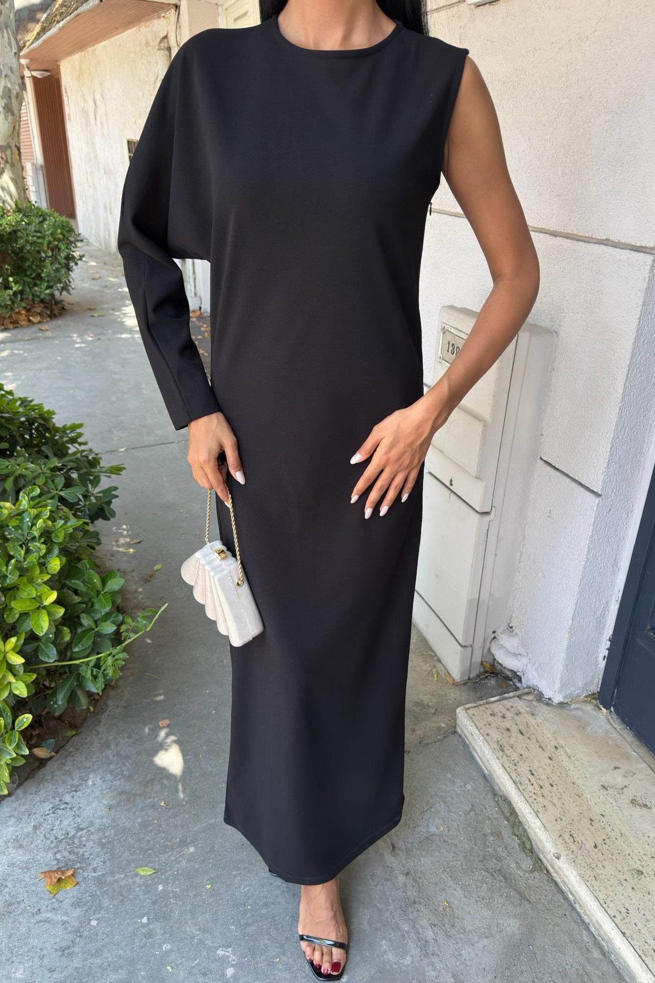 Aethra Tek Kol Uzun Elbise 2693-8 R10-D-K4