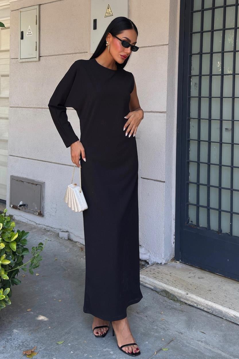 Aethra Tek Kol Uzun Elbise 2693-8 R10-D-K4