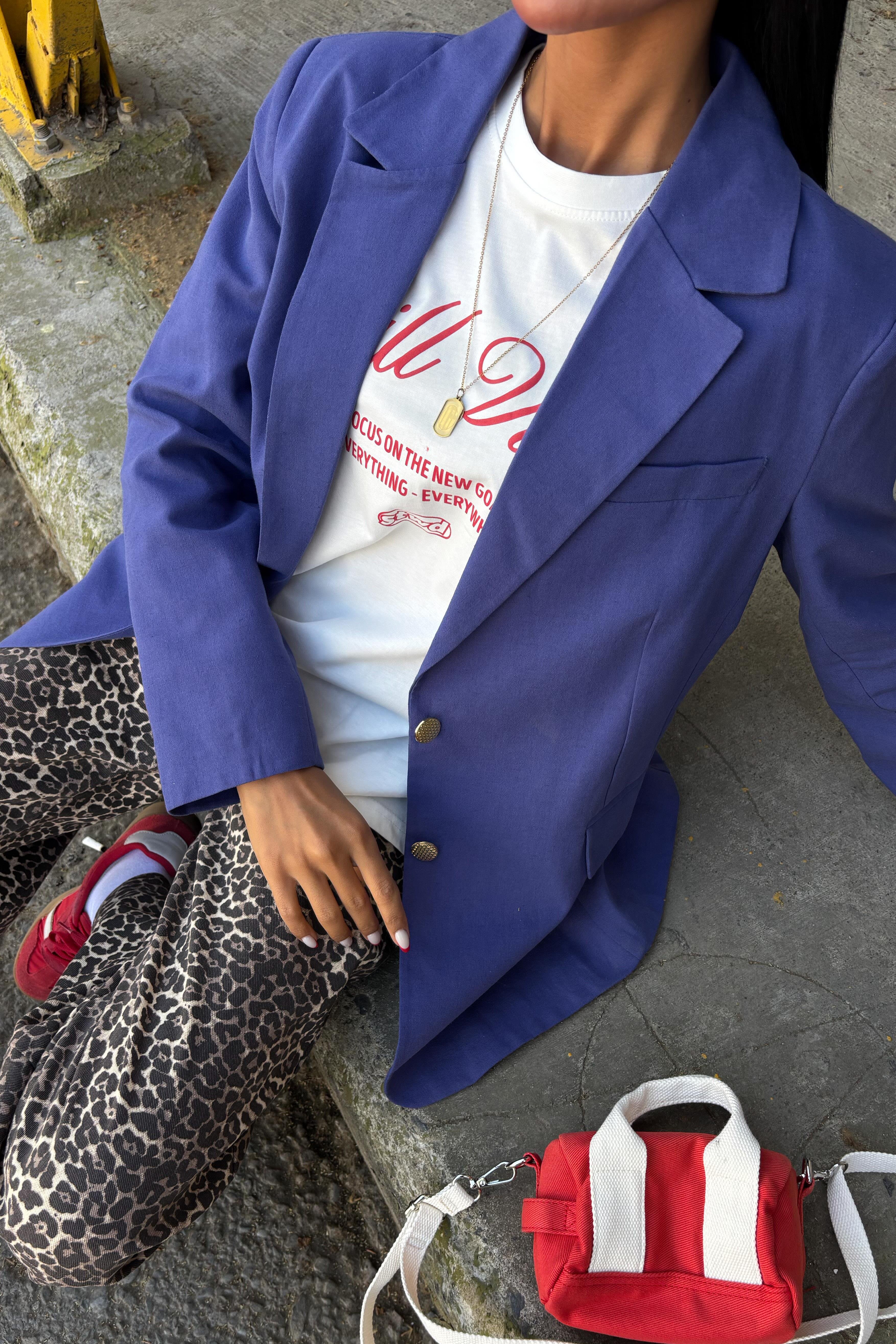 Agnes Blazer Keten Ceket  6105 R7-E-K4