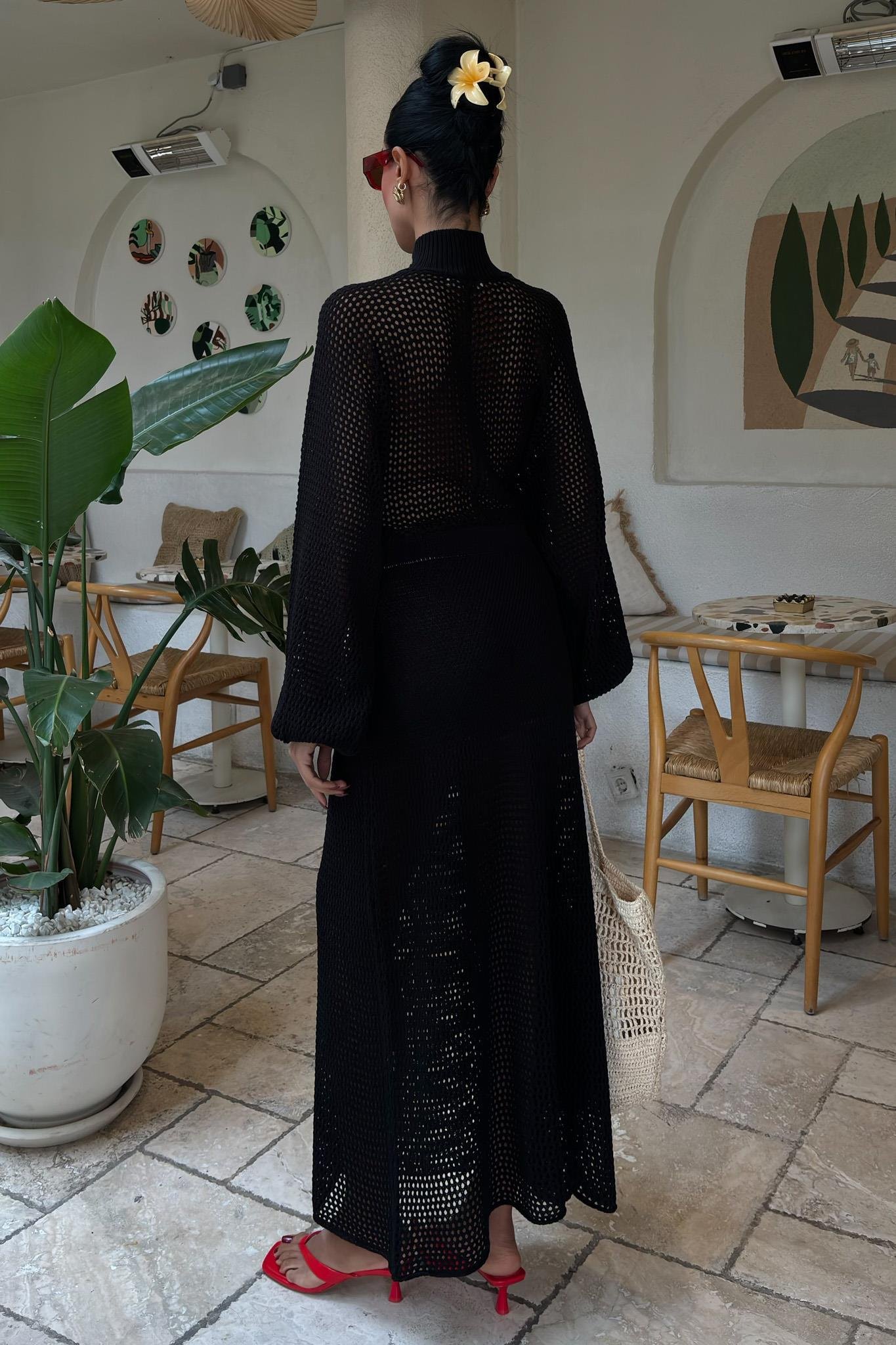 Ajurlu Triko Elbise 2854 R1-I-K4