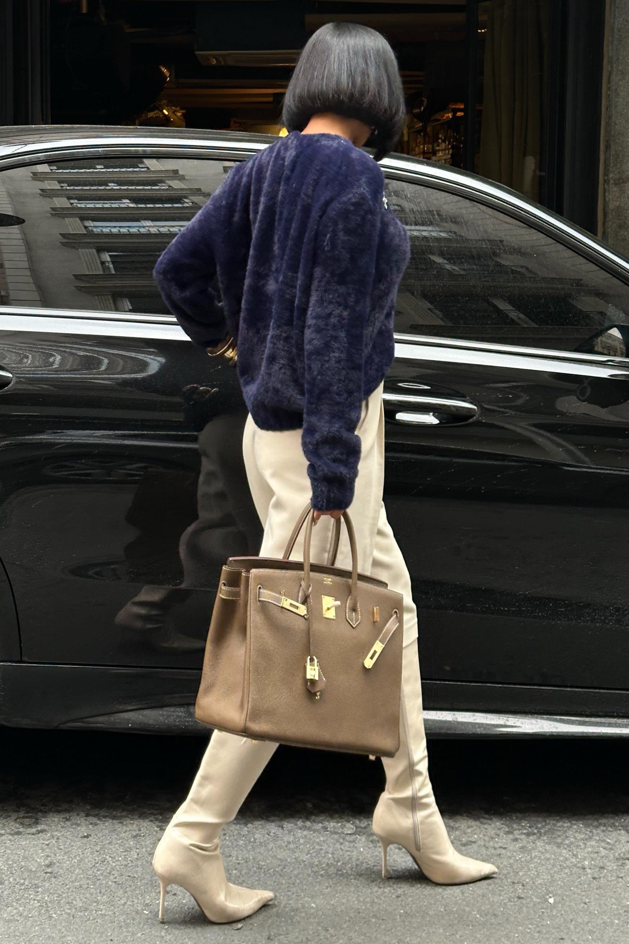 Aksesuarlı Premium Yumoş Kazak 1367 R2-B-K4