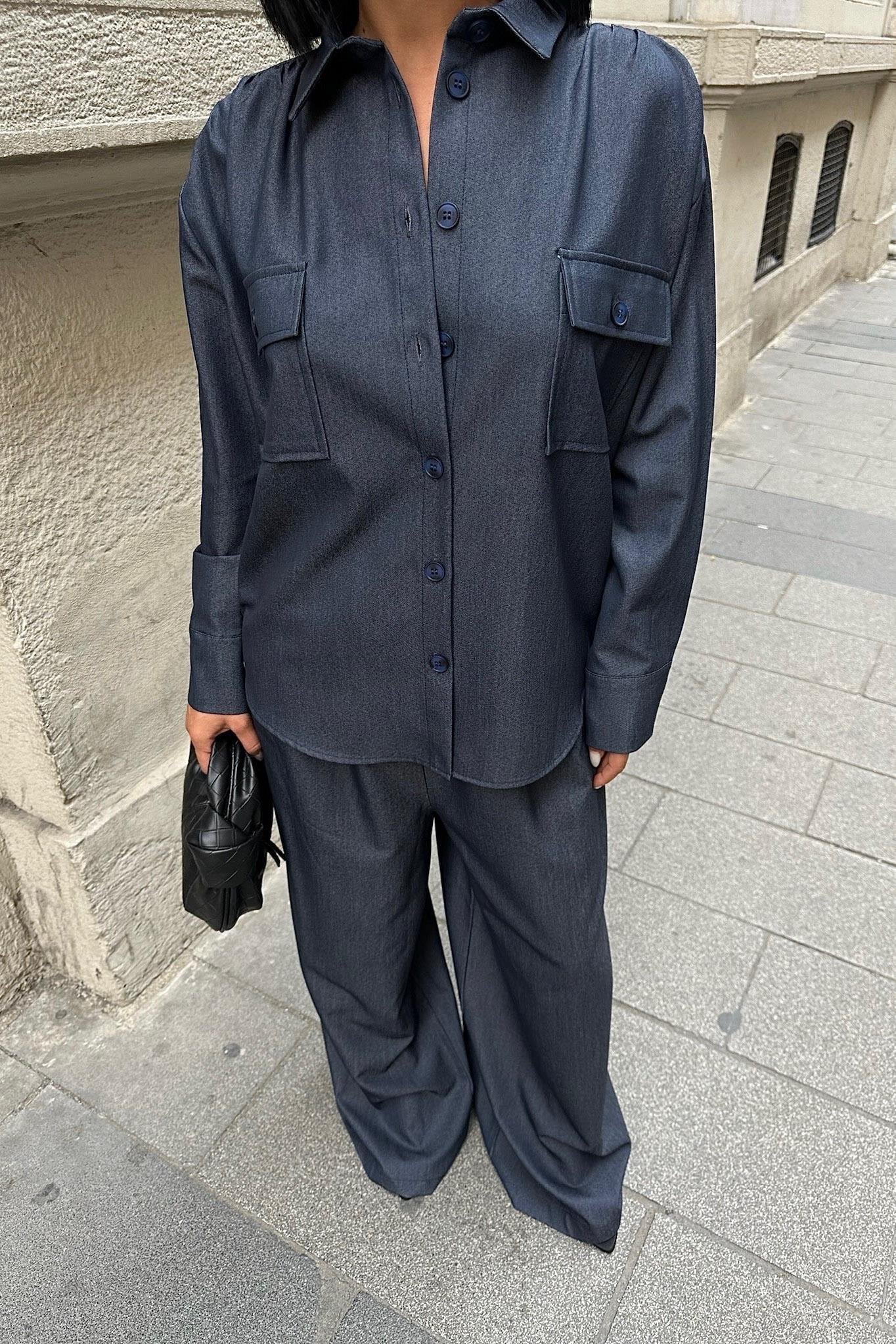 Aleksandra Palazzo Pantolon Takım 9964