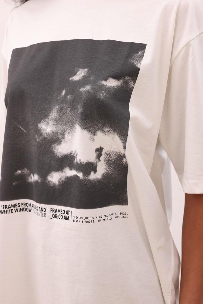 Angie Baskılı Tişört 8041-8