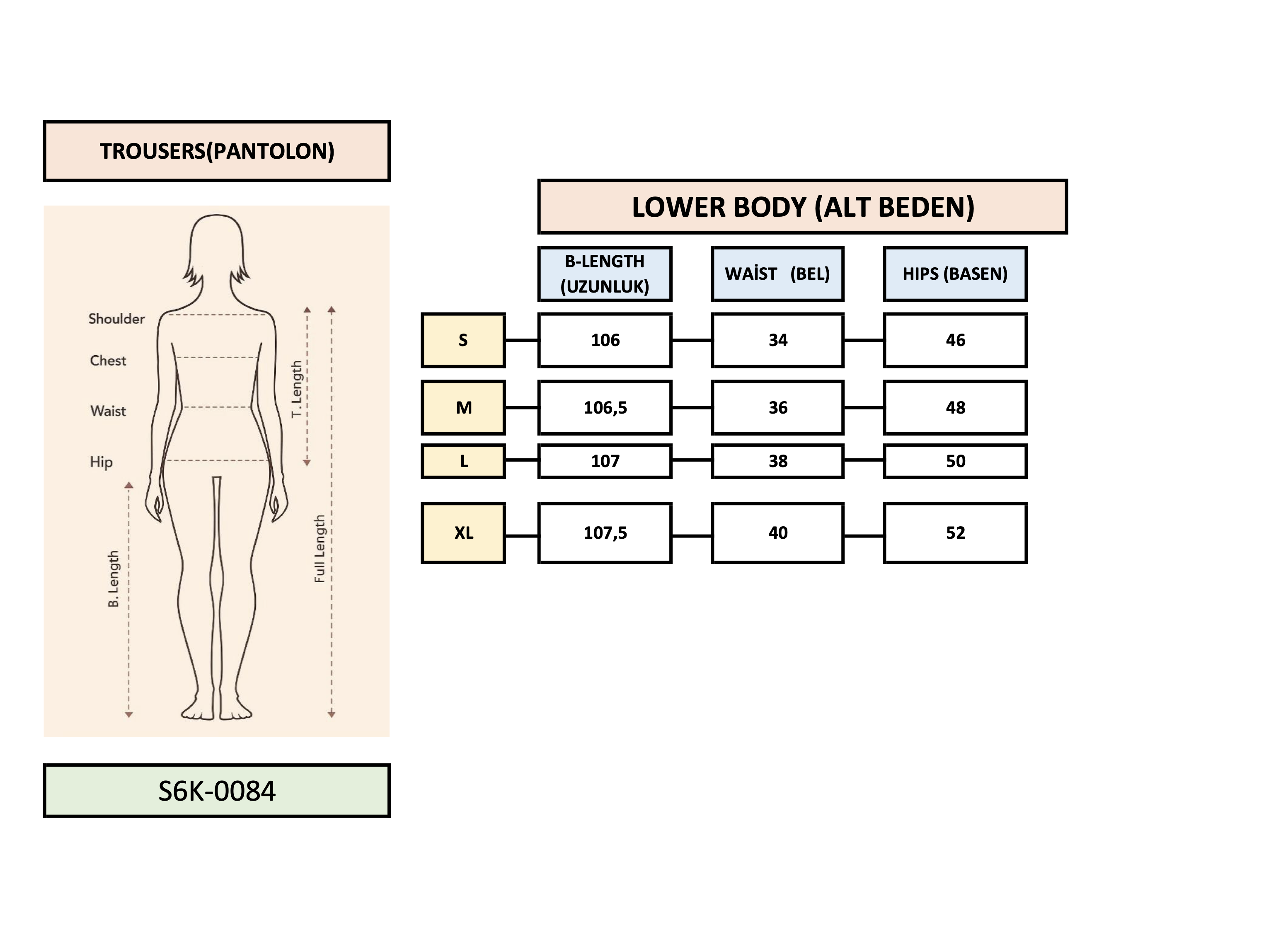 Bel Bağlama Detaylı Pileli Salaş Pantolon 0084 R9-G-K5