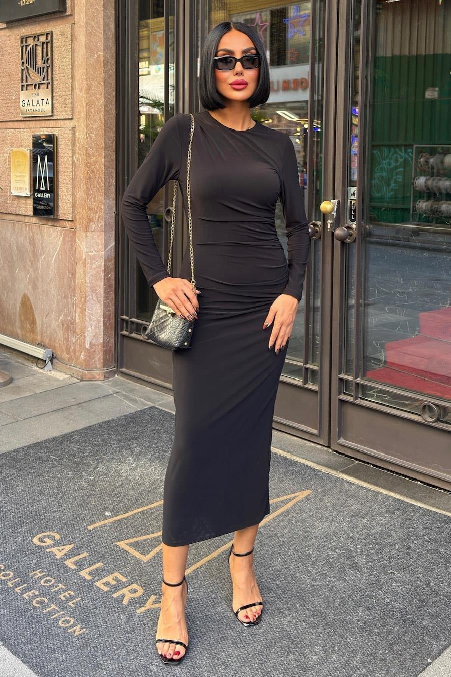 Beli Drapeli Sandy Elbise 2914 R8-A-K5