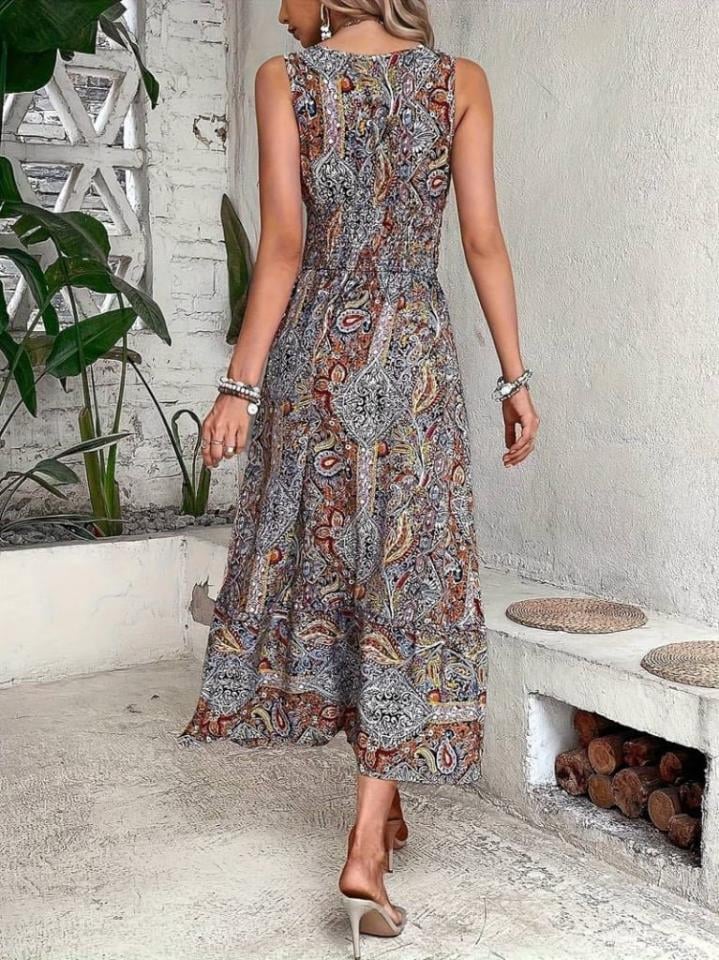 Beli Gipeli Süprem Kumaş Sfır Kol Elbise