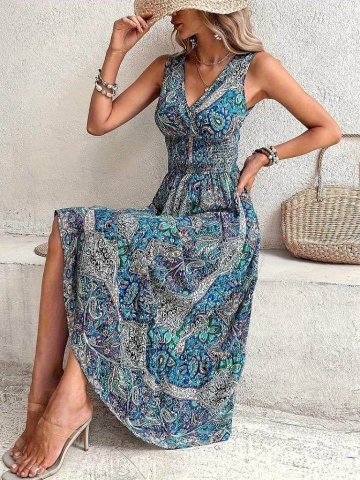 Beli Gipeli Süprem Kumaş Sfır Kol Elbise