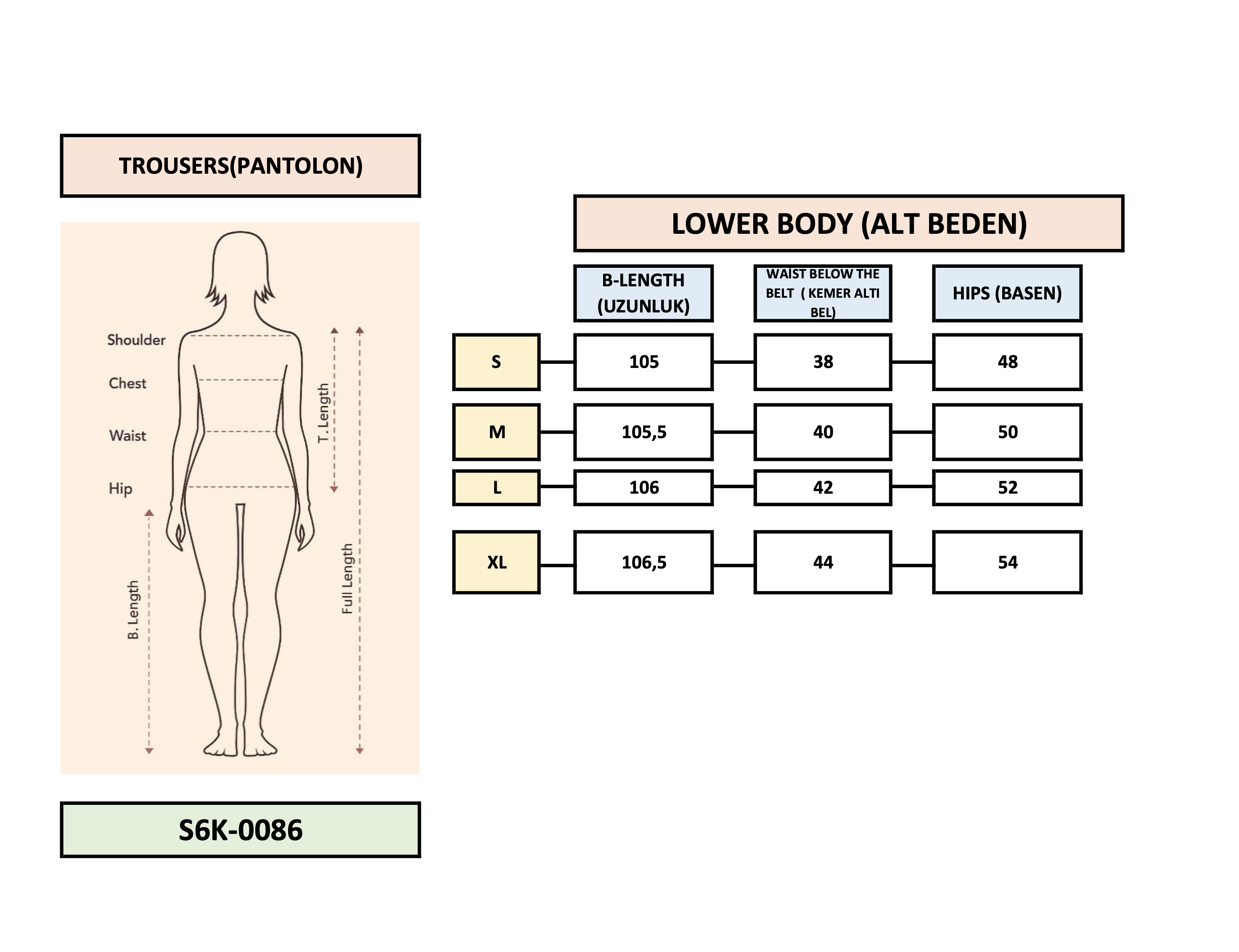 Beli Kemer Detaylı Kumaş Pantolon 0086