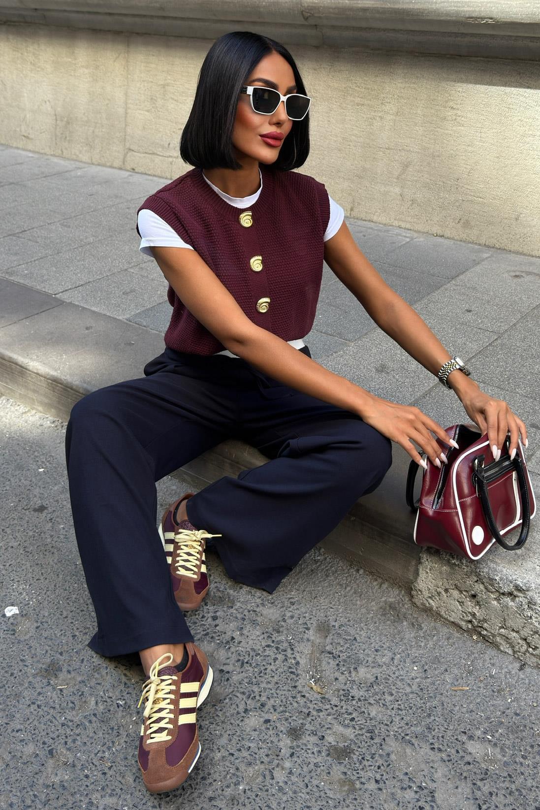 Beli Lastik Detaylı Rahat Pantolon 0087 R8-A-K4