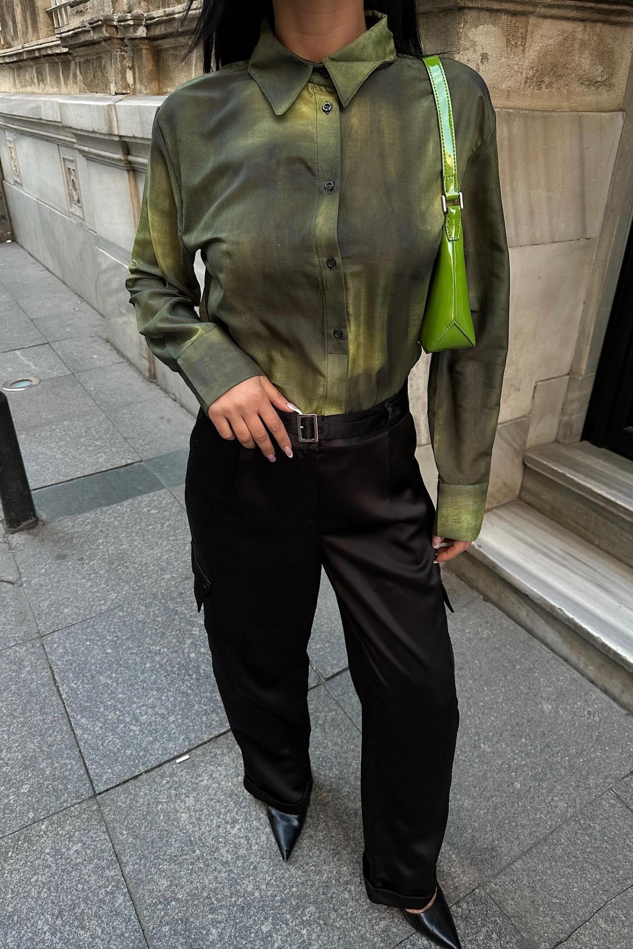 Bertha Desenli Wual Gömlek 3374-08 R6-H-K2