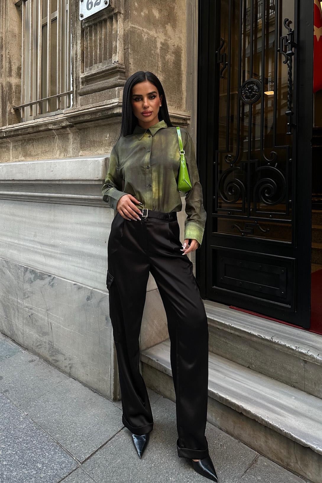 Bertha Desenli Wual Gömlek 3374-08 R6-H-K2