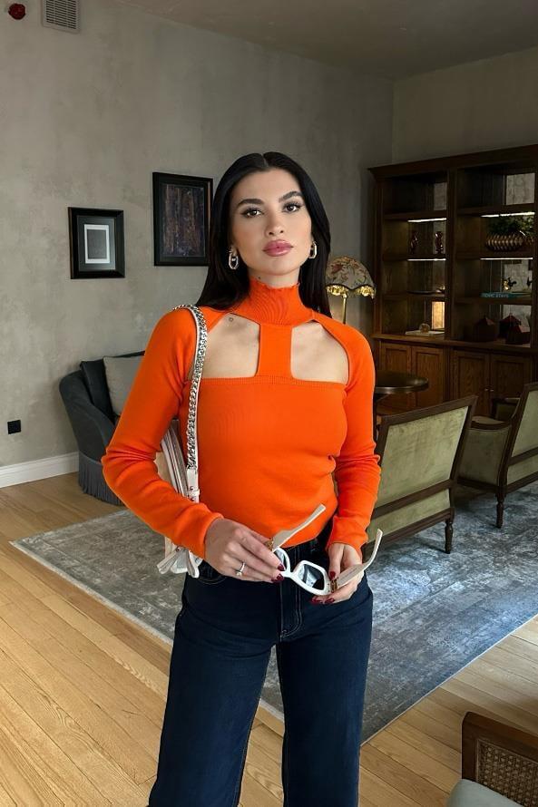 Bethany Cut Out Bluz 3126-02 R4-F-K2