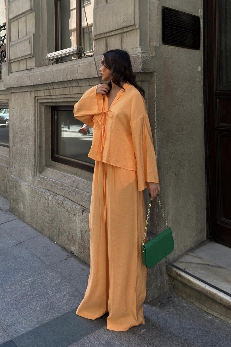 Blanca Plazzo Pantolon Takım 9852 R9-C-K4