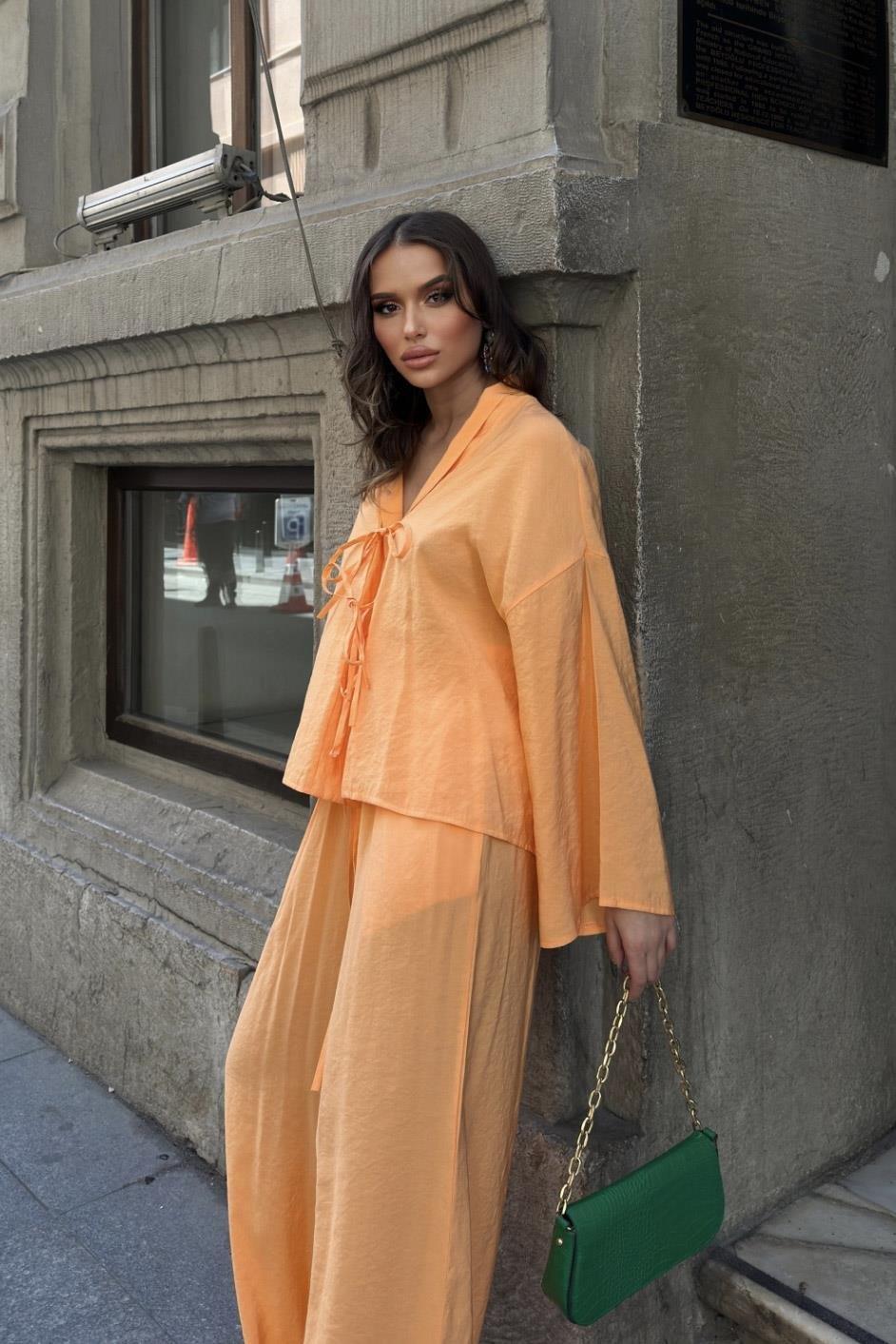 Blanca Plazzo Pantolon Takım 9852 R9-C-K4