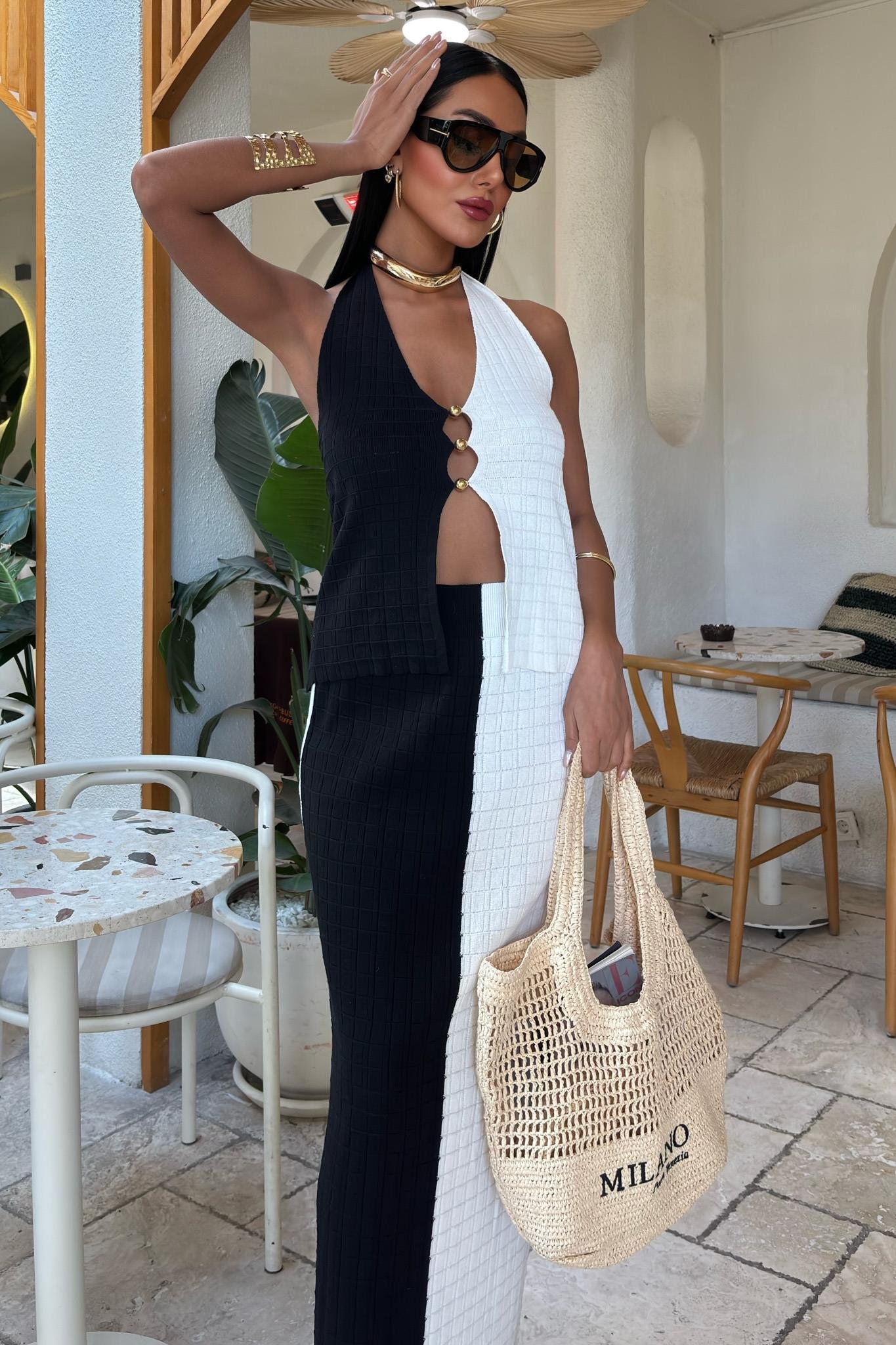 Boncuk Kapamalı Dokulu Kumaş Premium Takım 10142 R4-E-K2