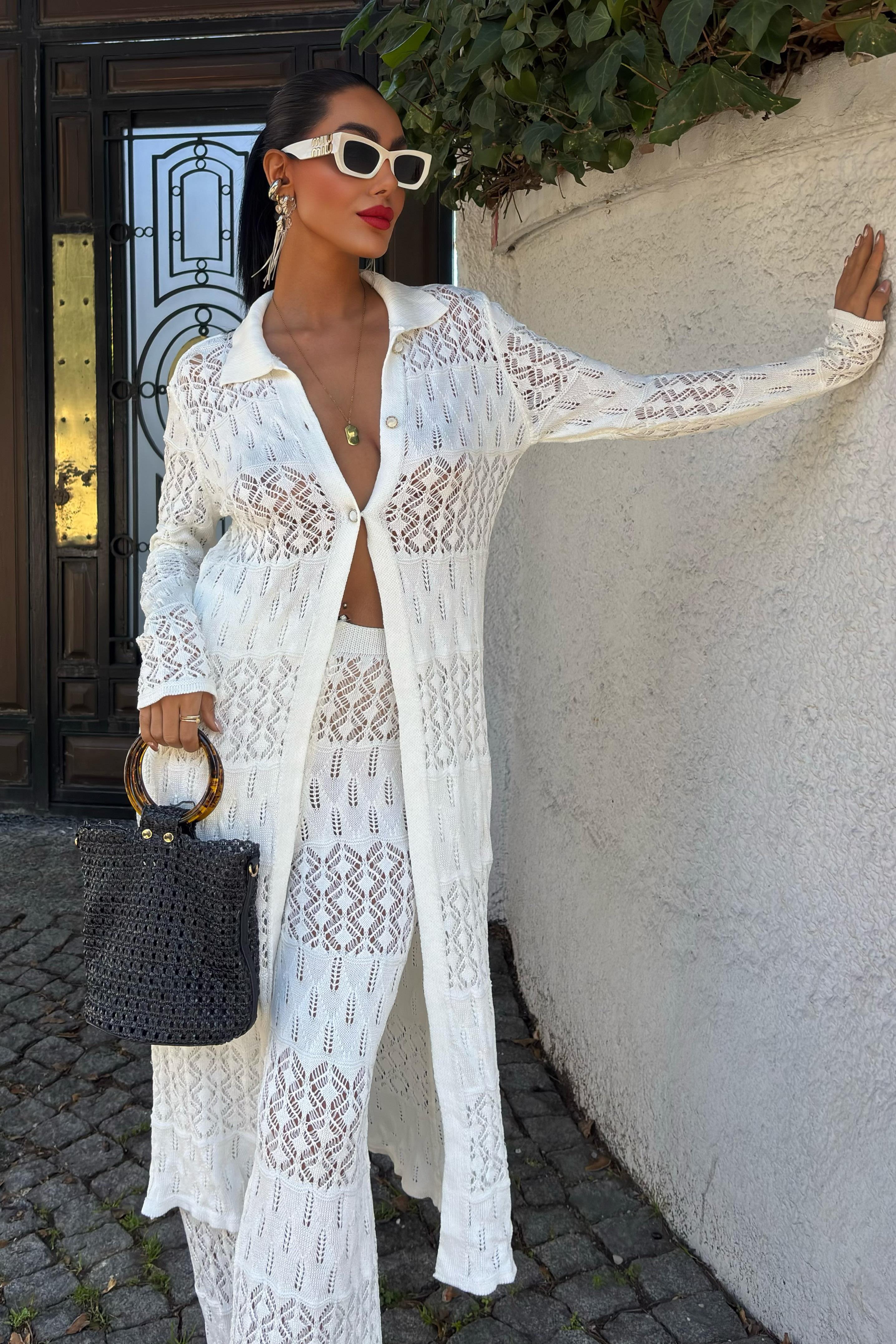 Bridget Ajurlu Uzun Hırka Takım 9881 R1-B-K3