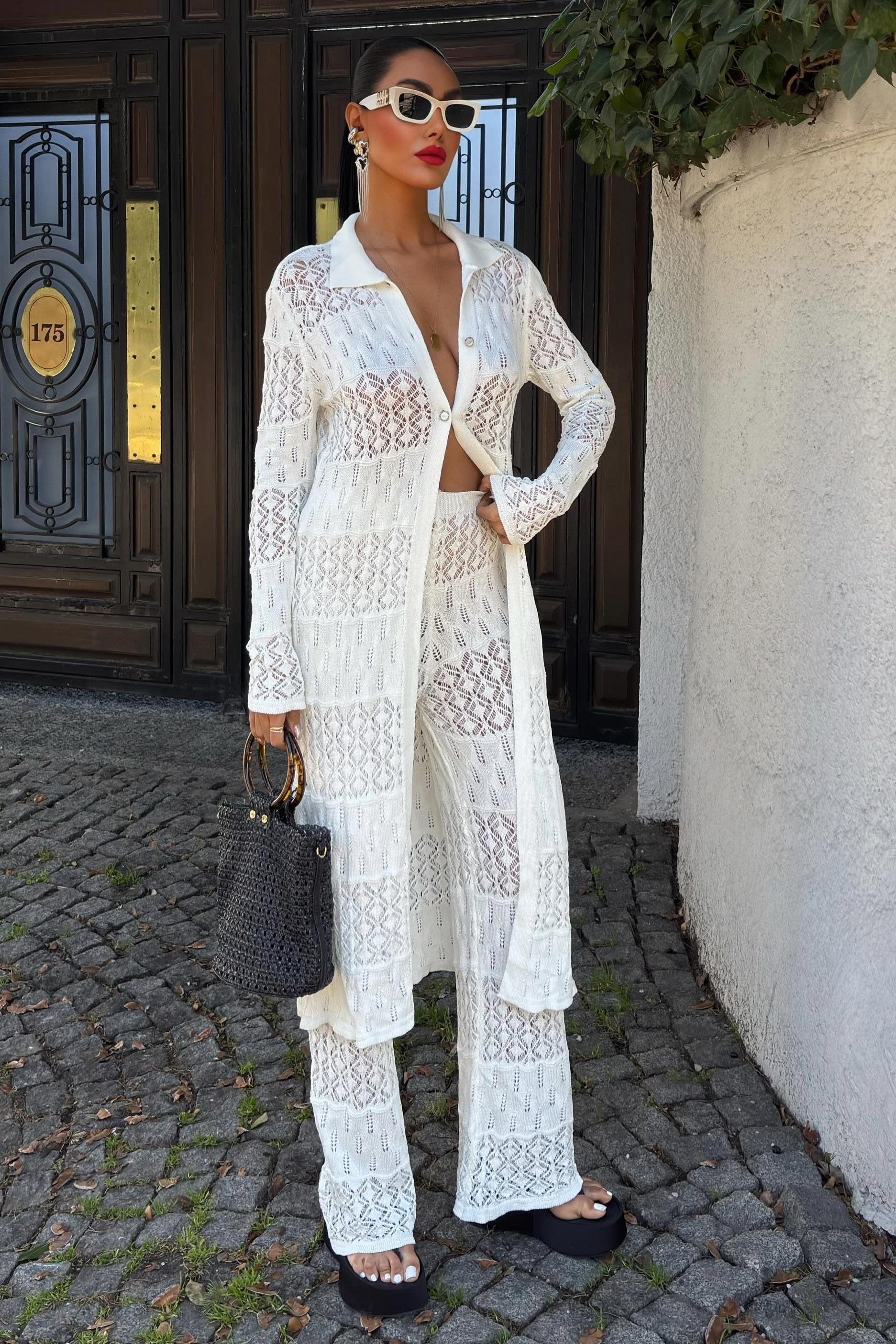 Bridget Ajurlu Uzun Hırka Takım 9881 R1-B-K3