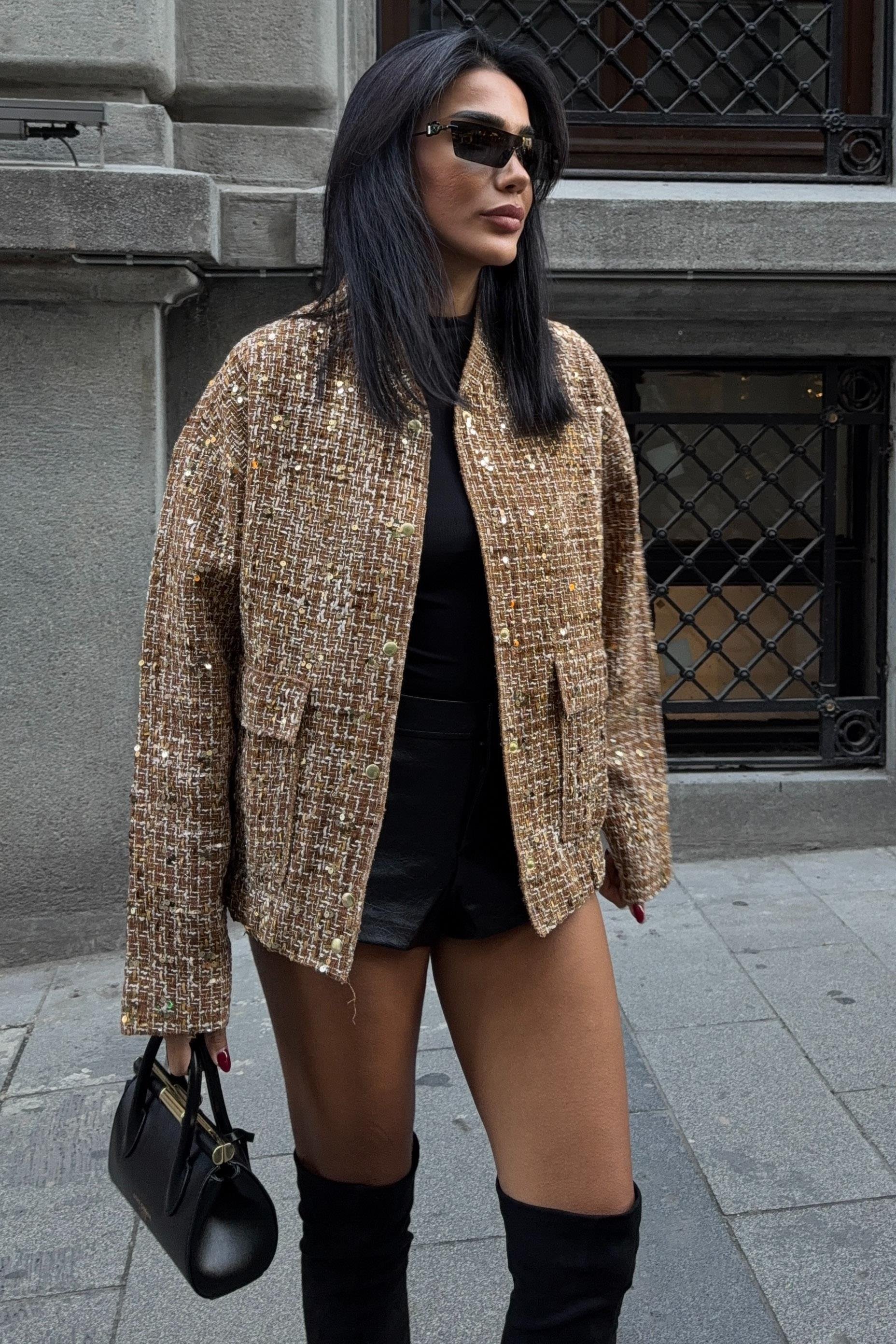 Centre Pul Payet Bomber Ceket 6107