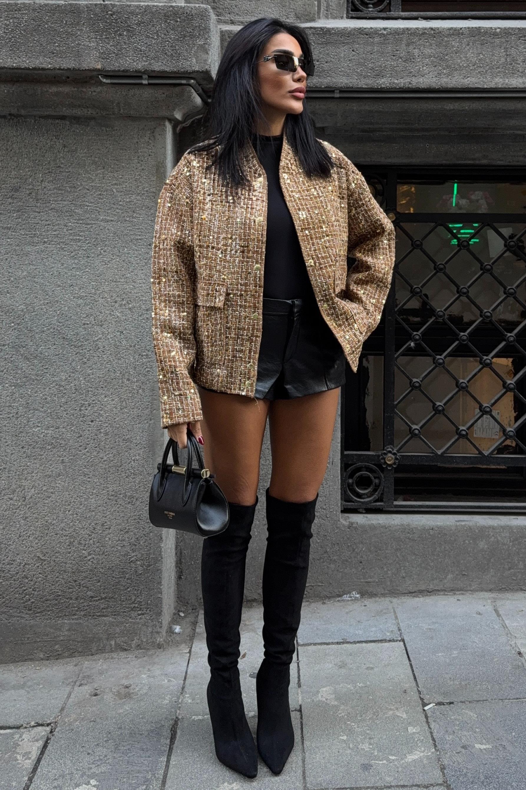 Centre Pul Payet Bomber Ceket 6107