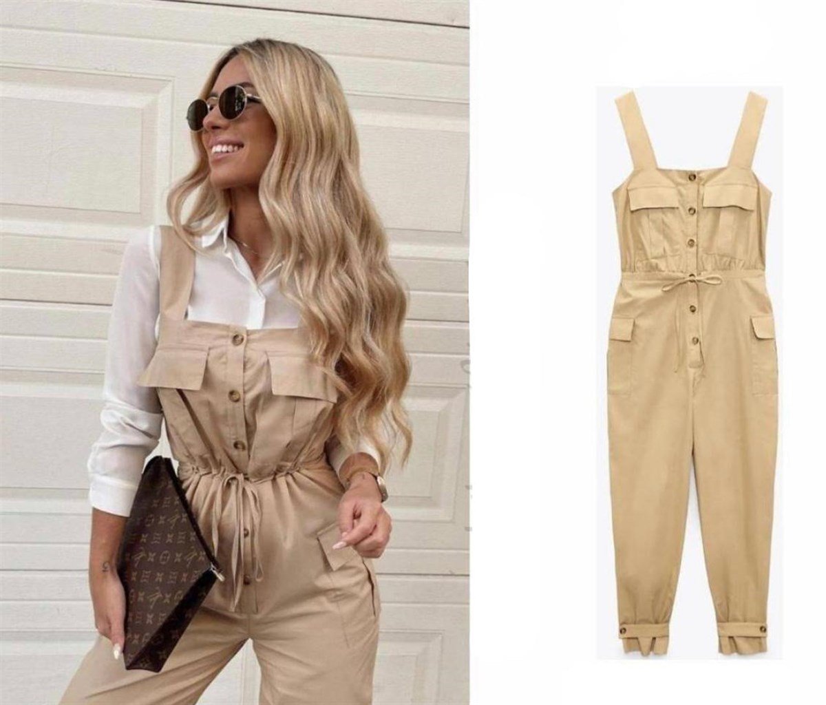 Cep detay tulum - BEJ