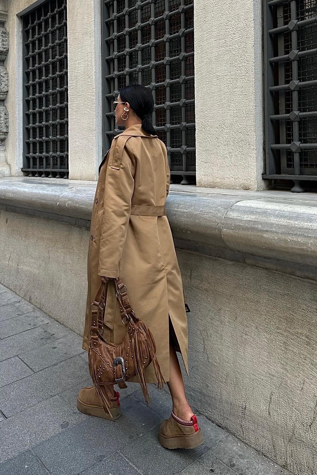 Coachella Klasik Trençkot 7055