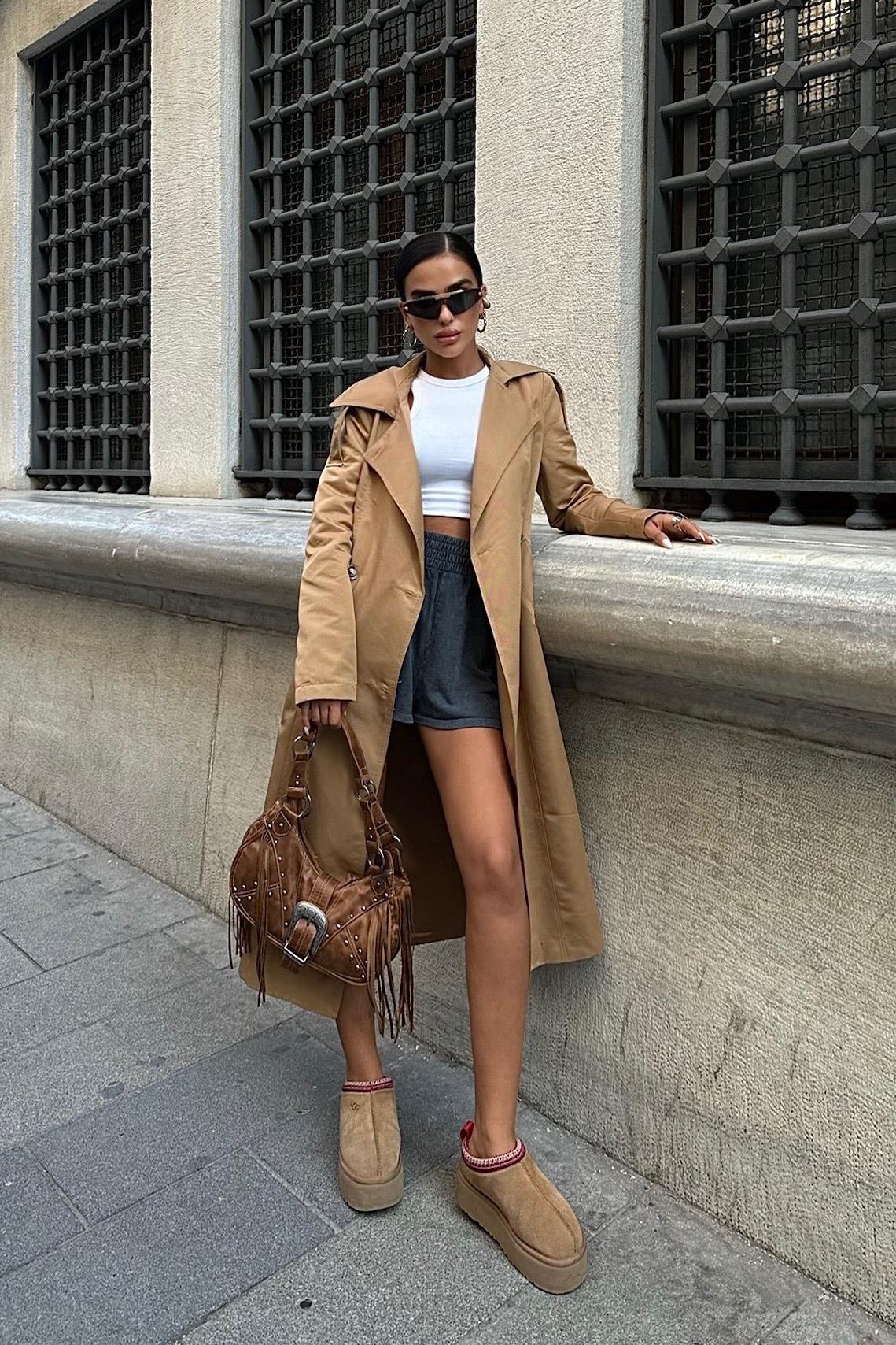 Coachella Klasik Trençkot 7055