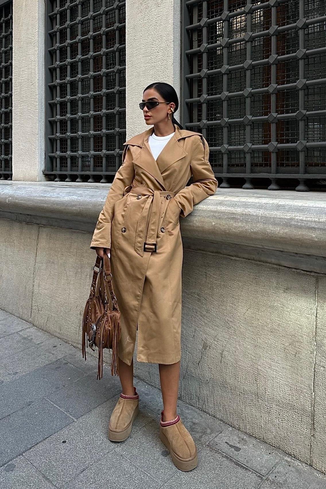 Coachella Klasik Trençkot 7055