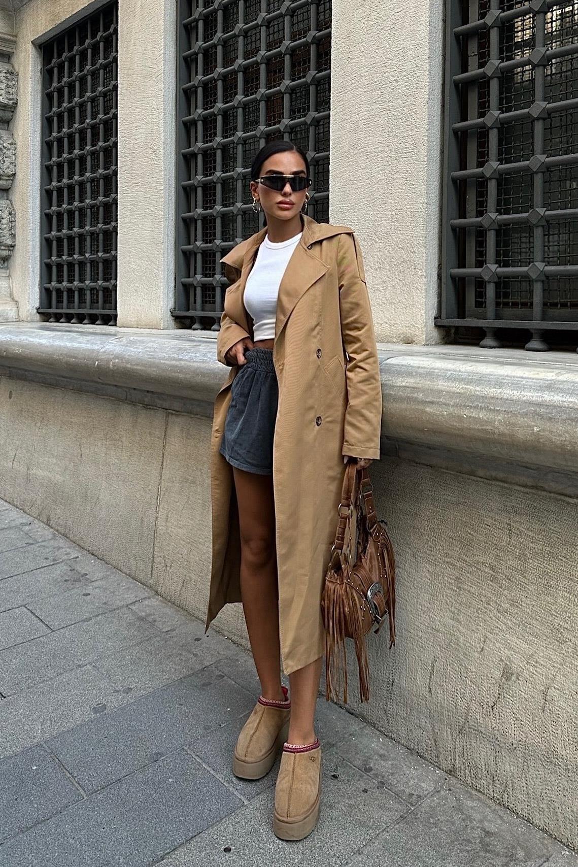 Coachella Klasik Trençkot 7055