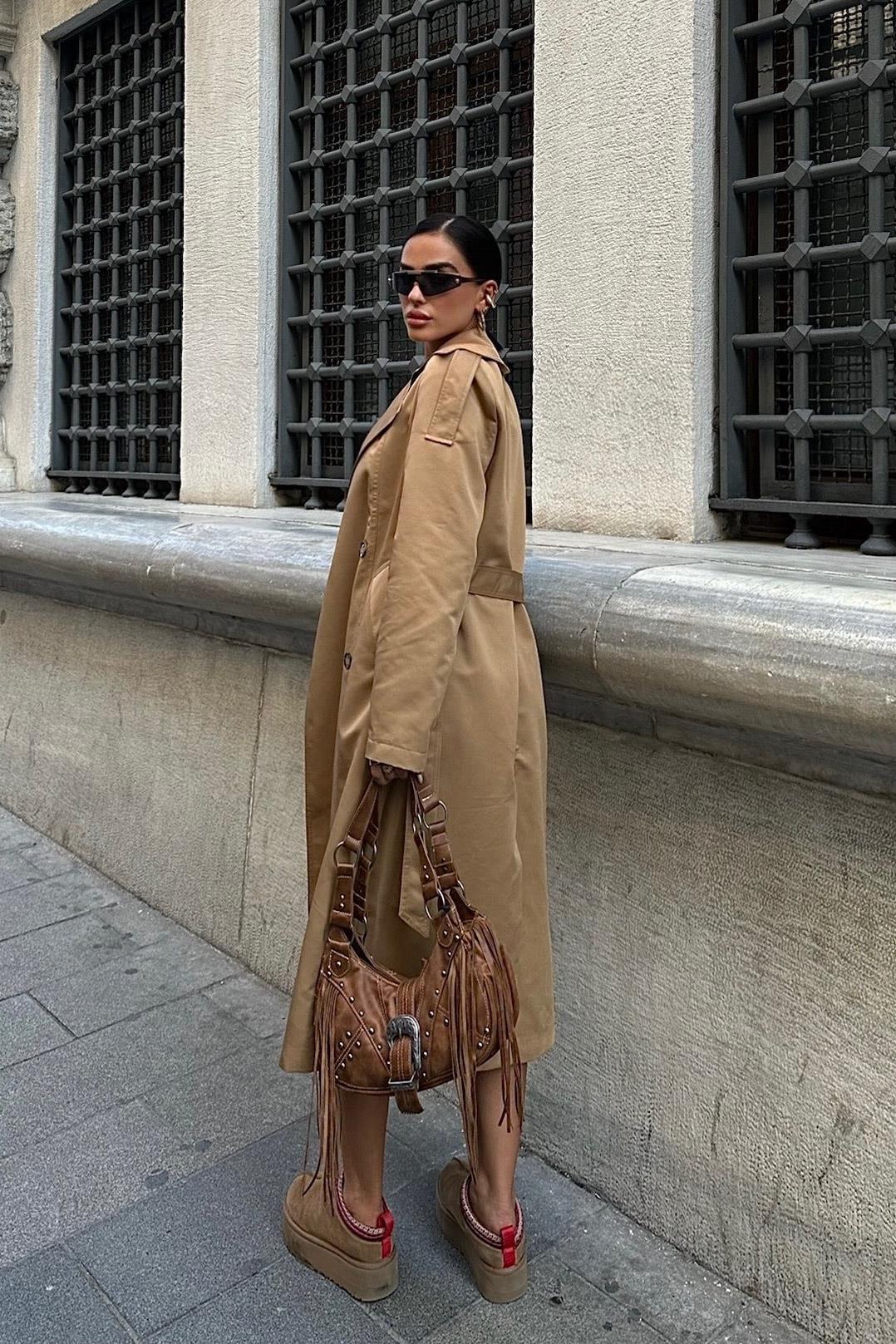 Coachella Klasik Trençkot 7055