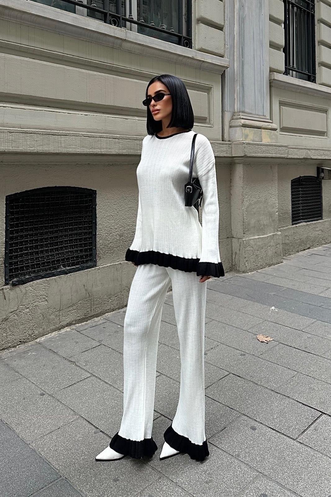 Coleman Çift Renk Triko Takım 9963 R1-O-K4