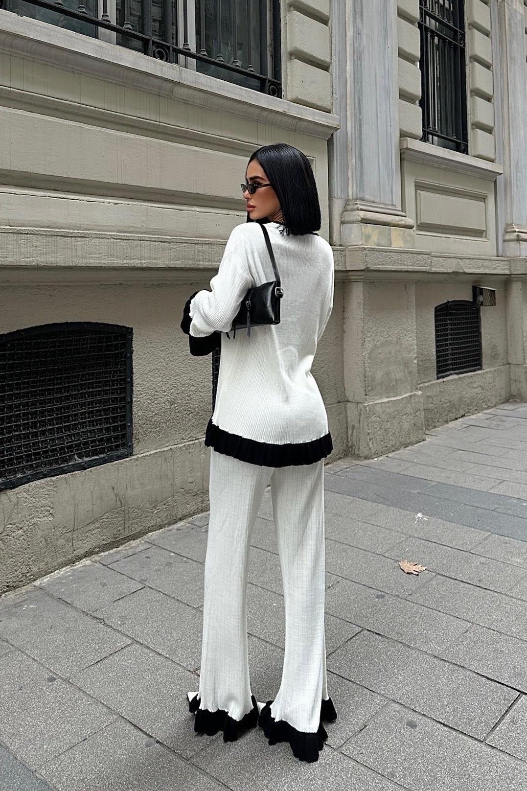 Coleman Çift Renk Triko Takım 9963 R1-O-K4