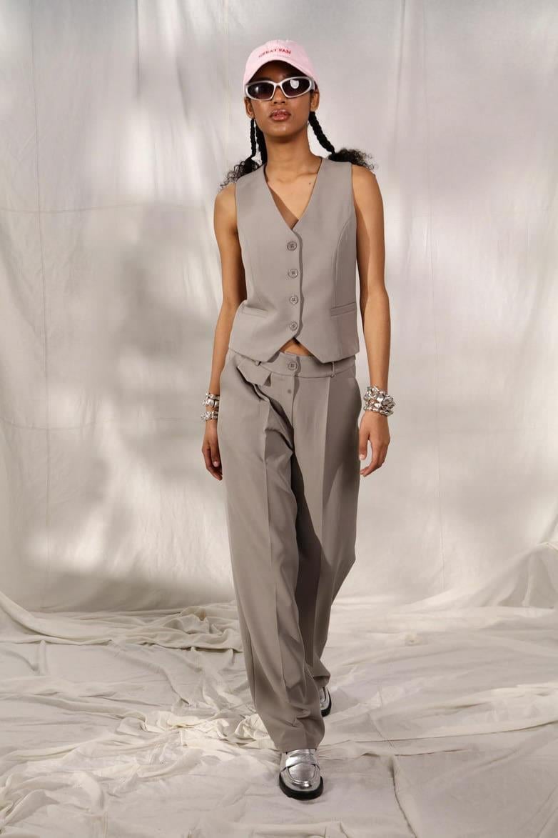 Cyrus Yelek Pantolon Takım 9674-08