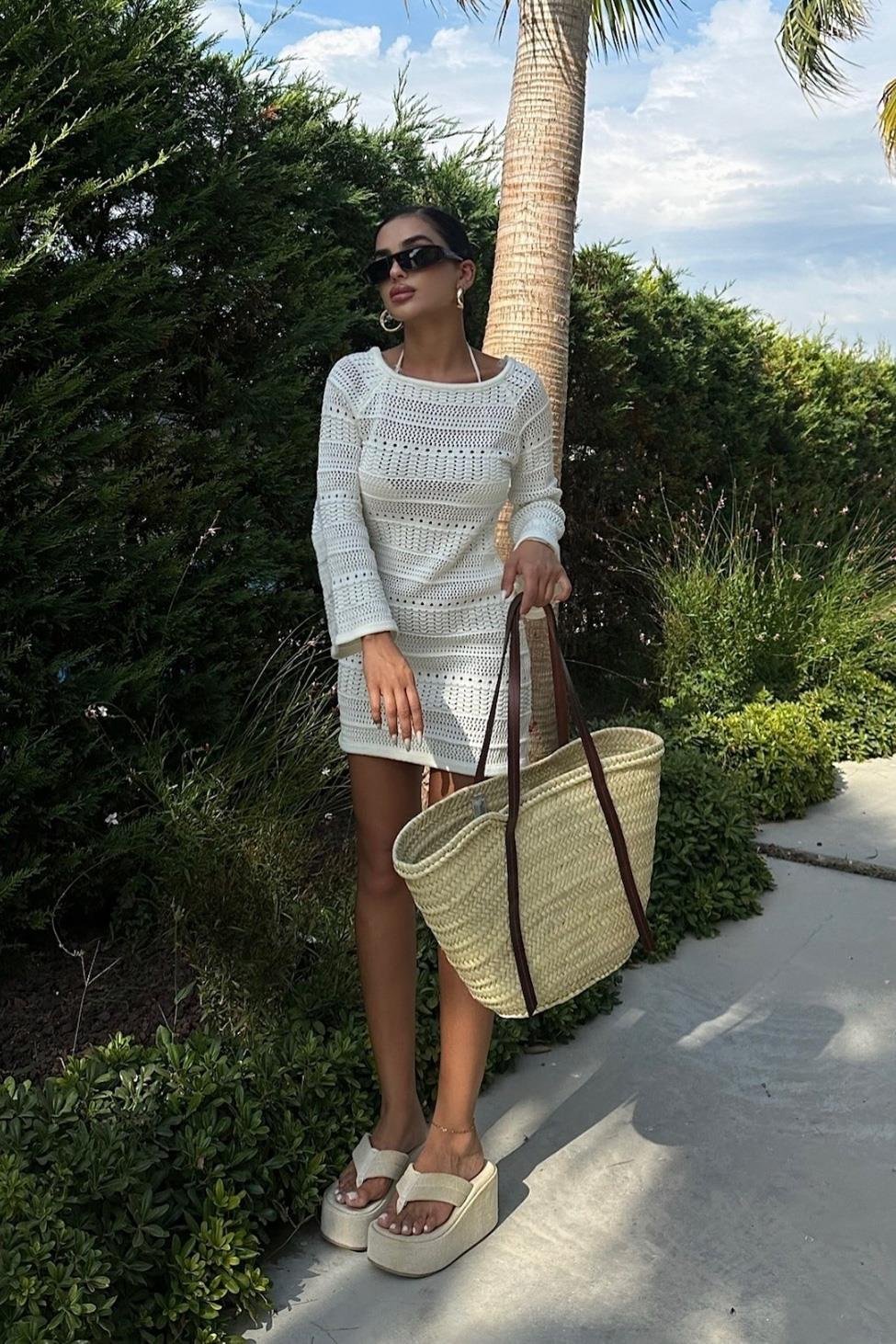 Daisy Kroşe Mini Elbise 2560-01 R2-D-K5