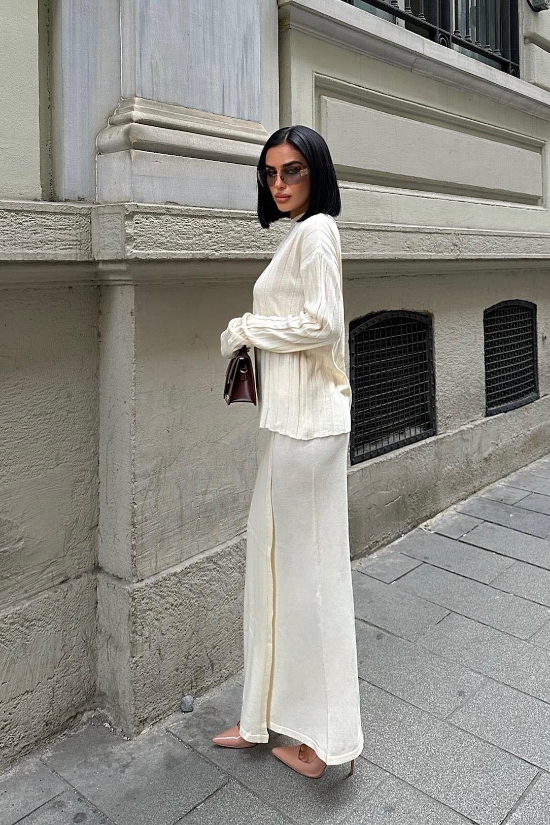 Darcy Etek Bluz Triko Takım 9969 R1-G-K2