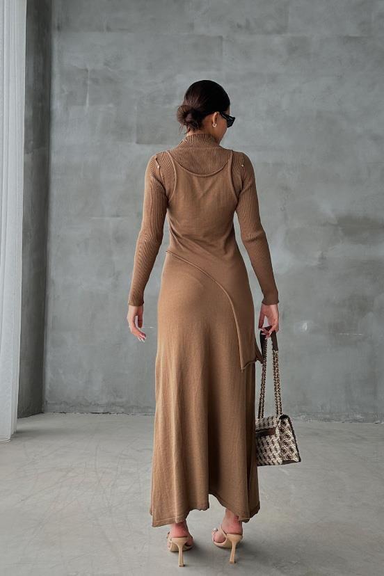 Dasha Düğme Detaylı Midi Takım  9475-23 R4-D-K2