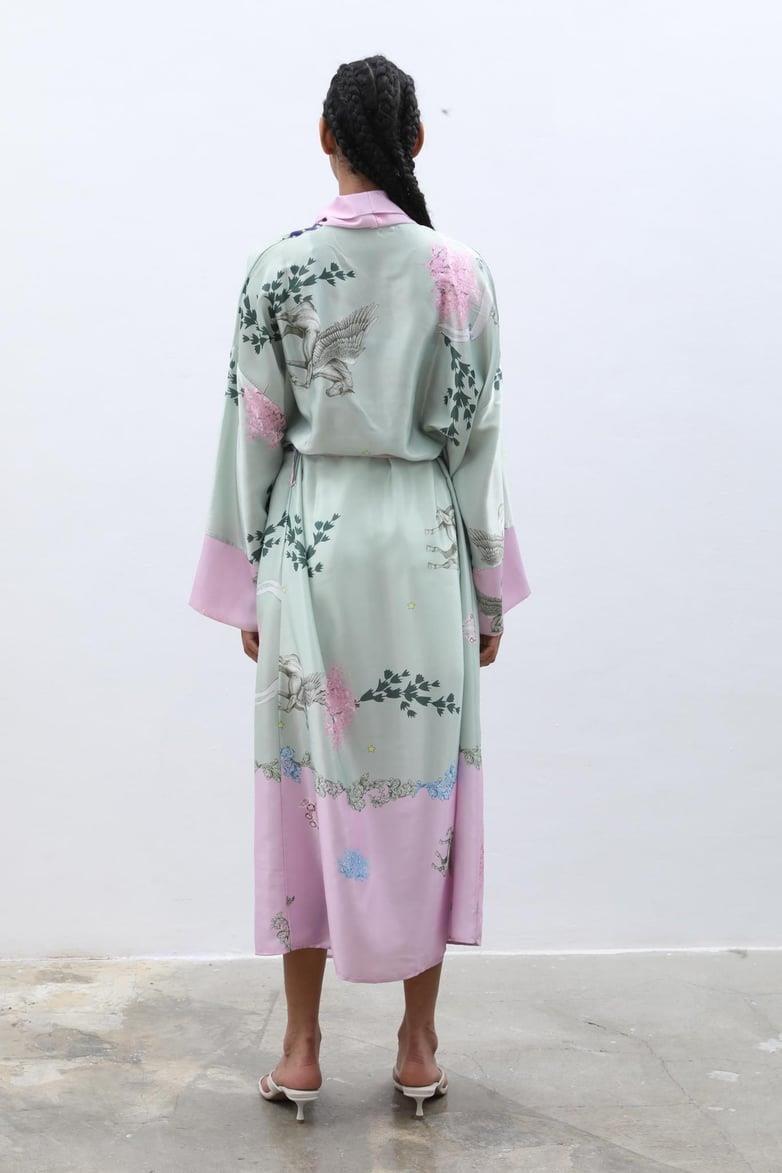 Ember Saten Kimono 5148-08
