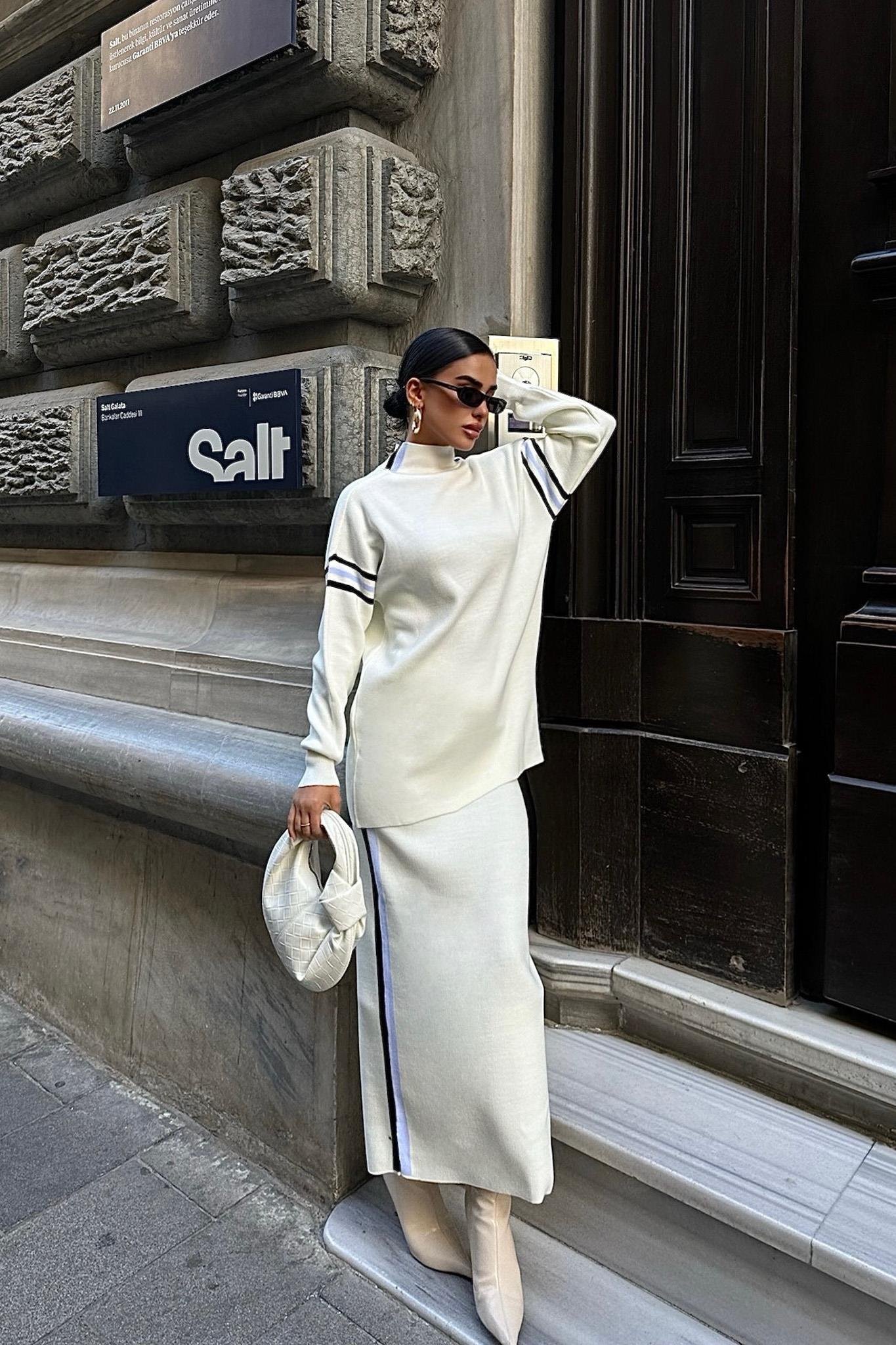 Etekli Spor Çizgili Takım 9991 R3-C-K2