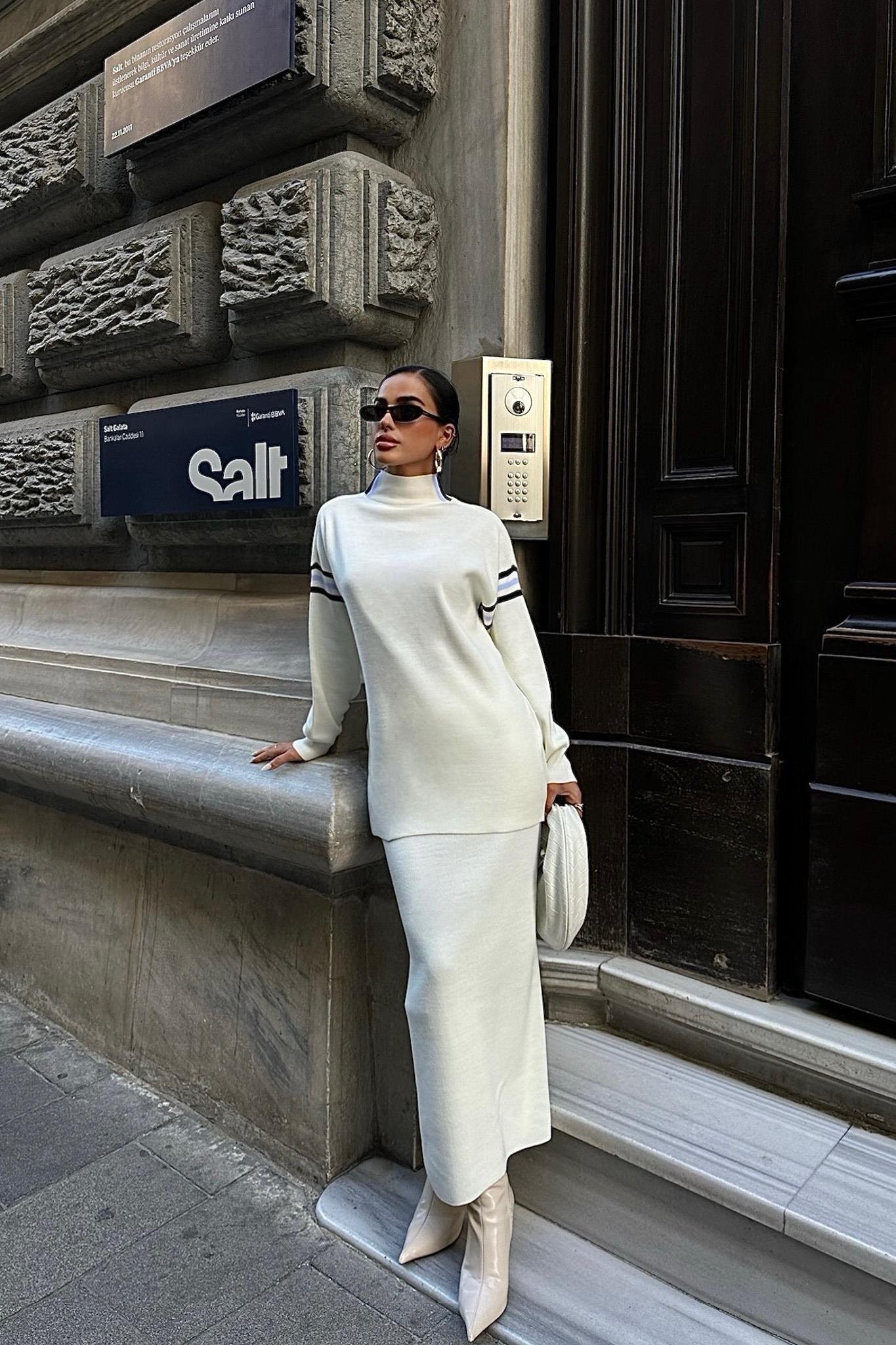 Etekli Spor Çizgili Takım 9991 R3-C-K2