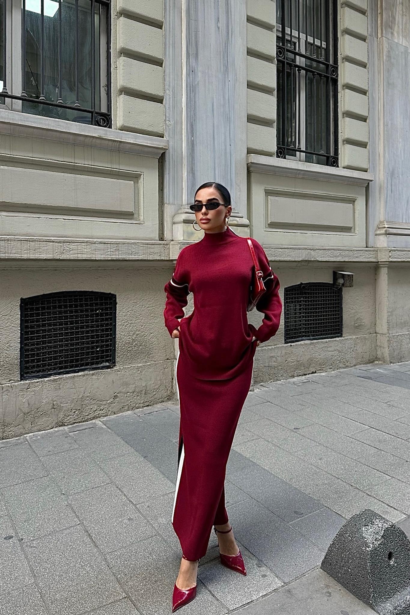 Etekli Spor Çizgili Takım 9991 R3-C-K2