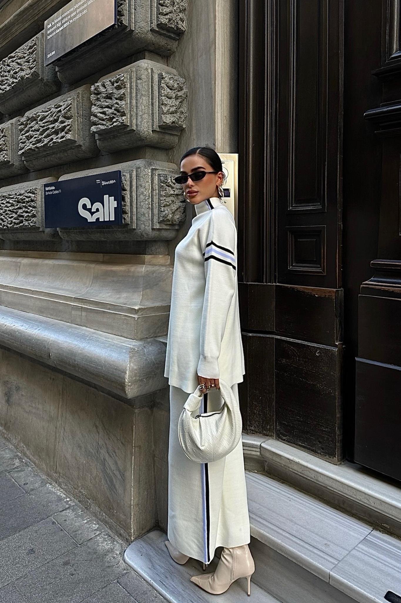 Etekli Spor Çizgili Takım 9991 R3-C-K2