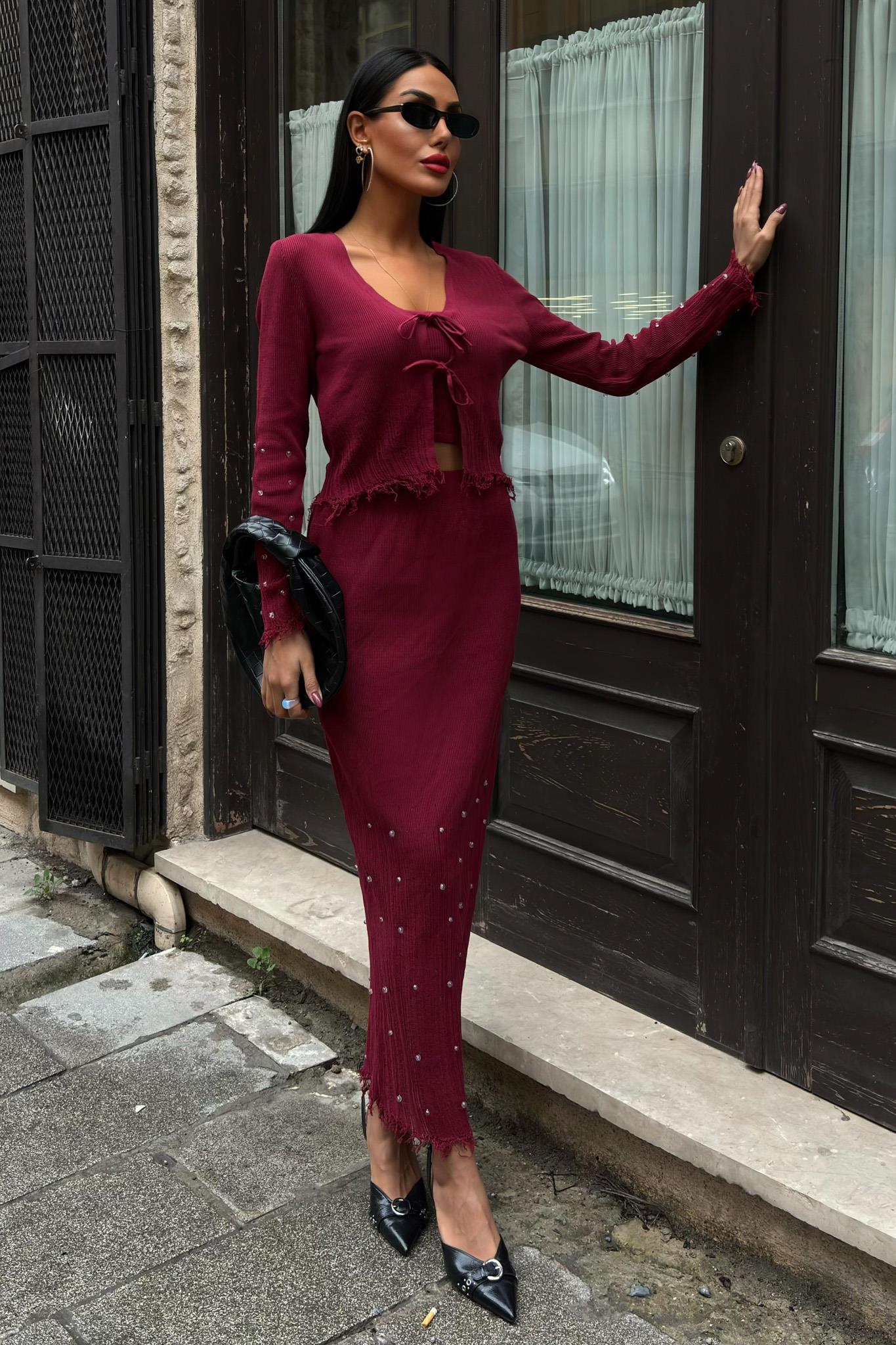 Ferry İnci Detaylı Üçlü Takım 9879 R1-N-K5