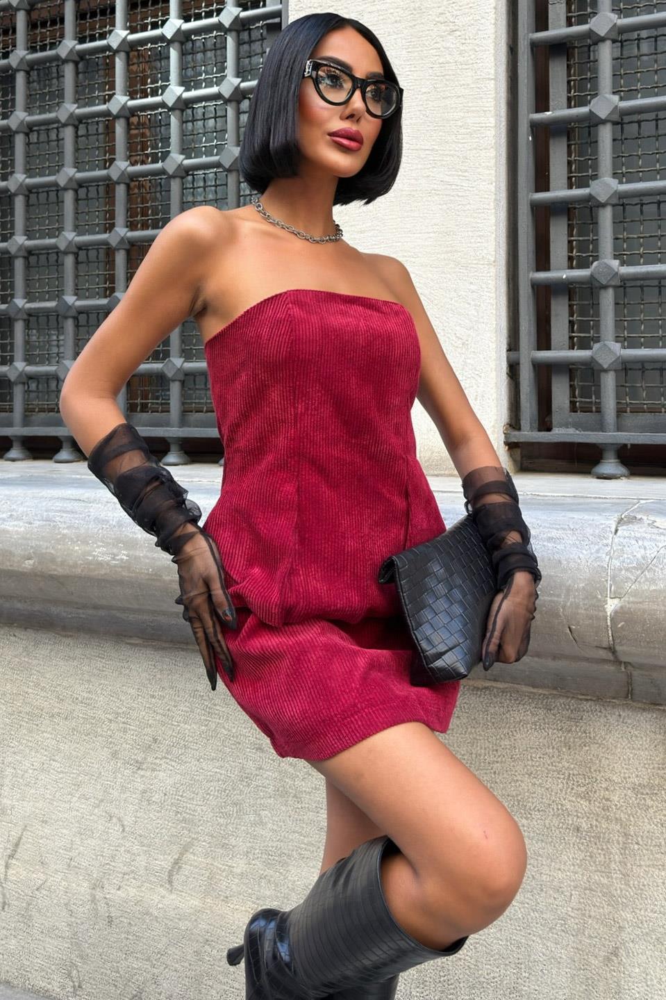 Fitilli Kadife Premium Takım 10034 R2-E-K3