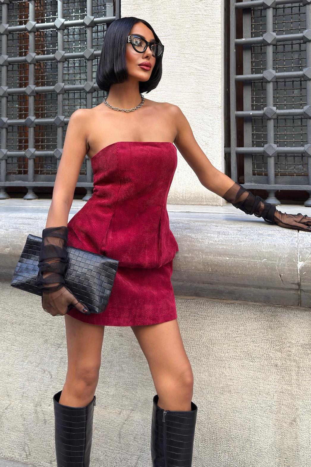 Fitilli Kadife Premium Takım 10034 R2-E-K3