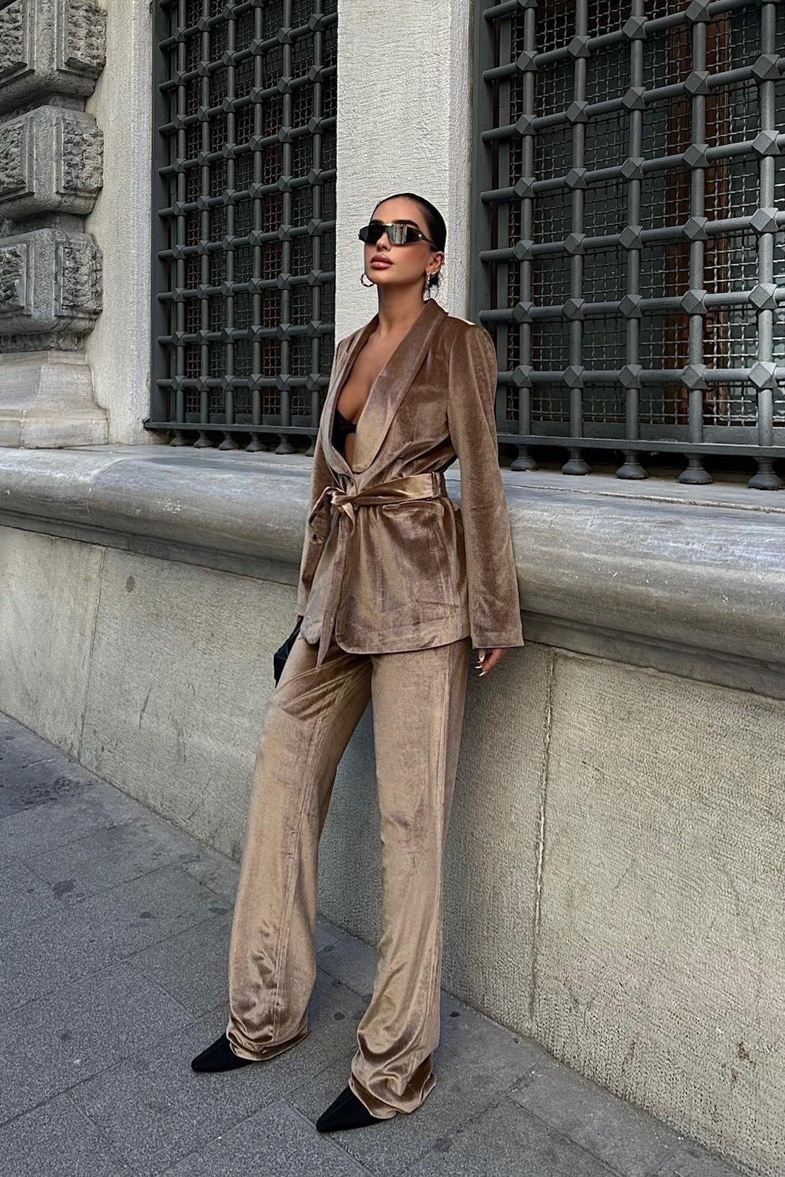 Gaitlin Oversize Kadife Takım 9897 R1-M-K5