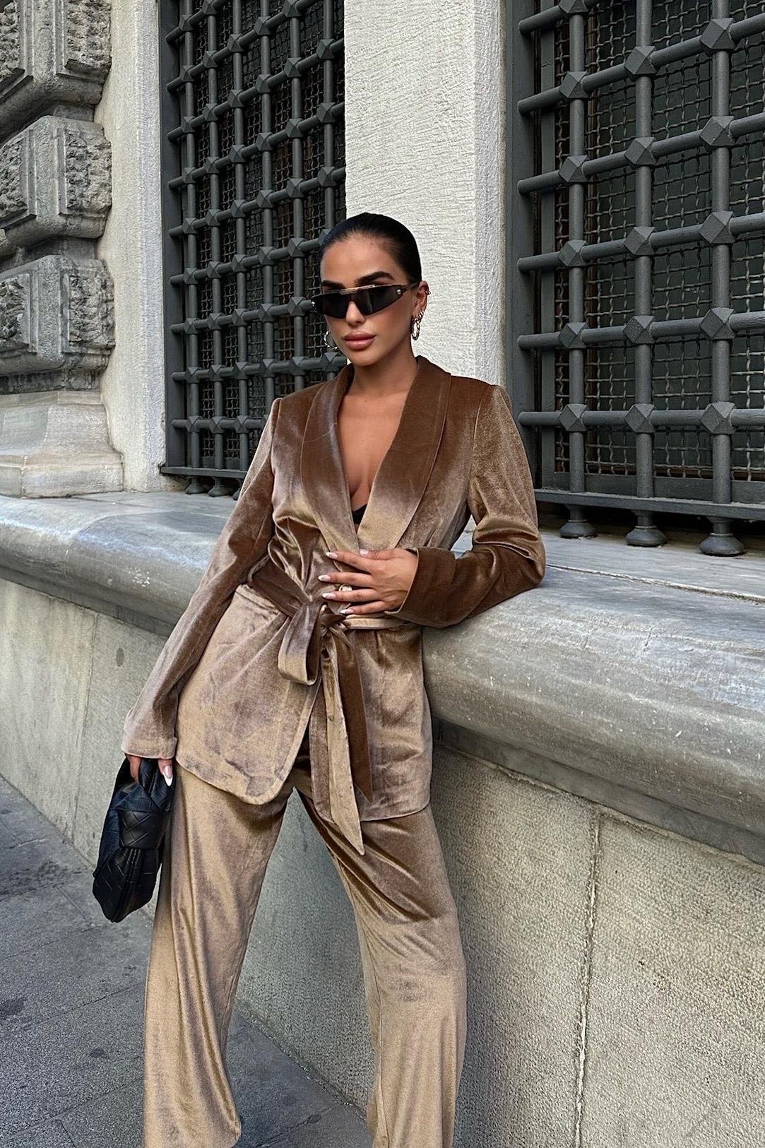 Gaitlin Oversize Kadife Takım 9897 R1-M-K5