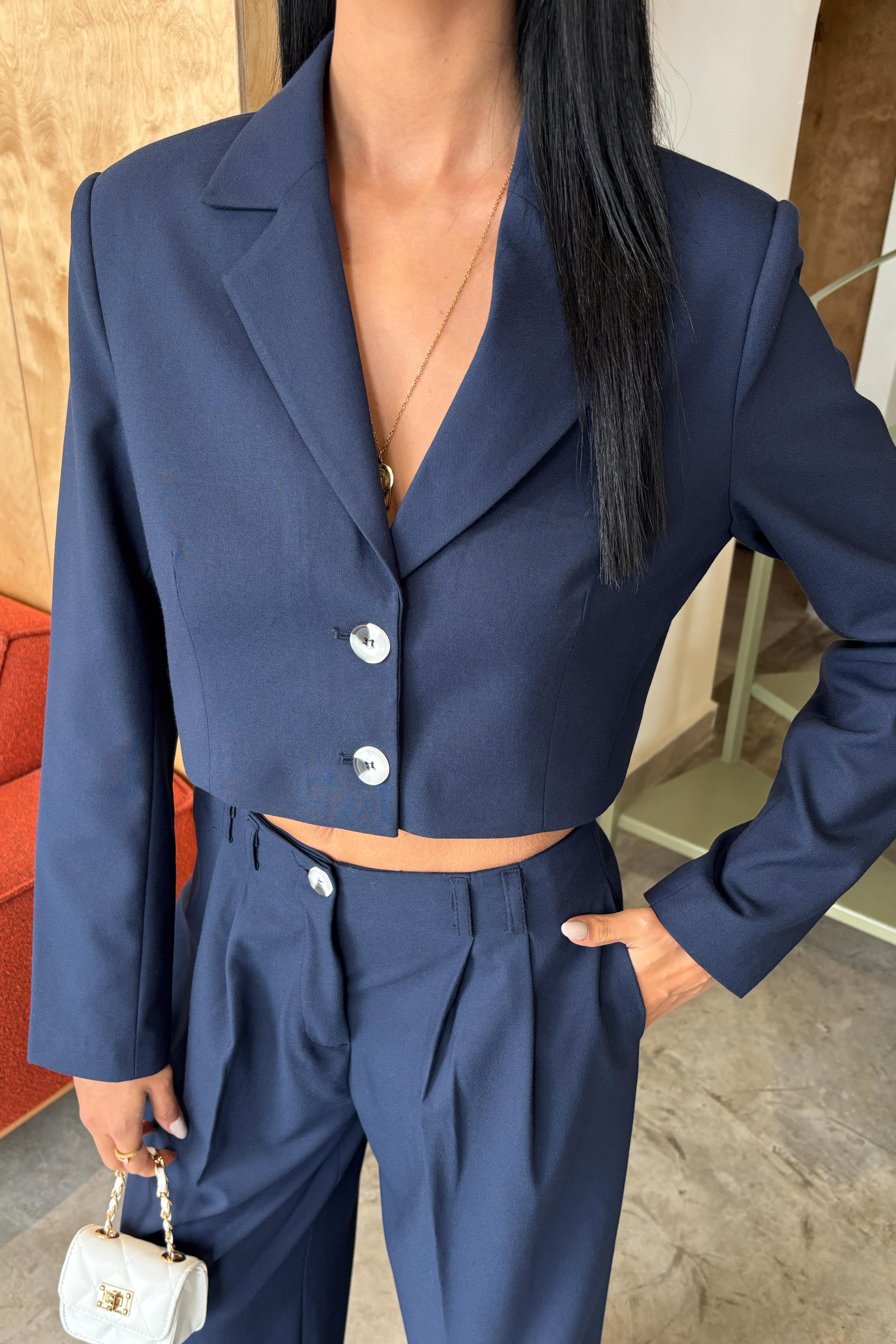 Garry Palazzo Pantolon Klasik Takım 9933 R8-B-K2