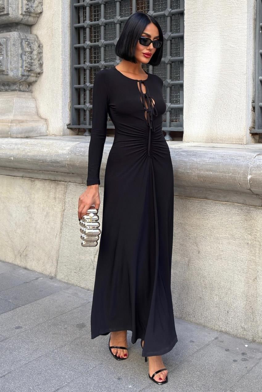 Gladys Uzun Sandy Elbise 2810 R5-G-K2