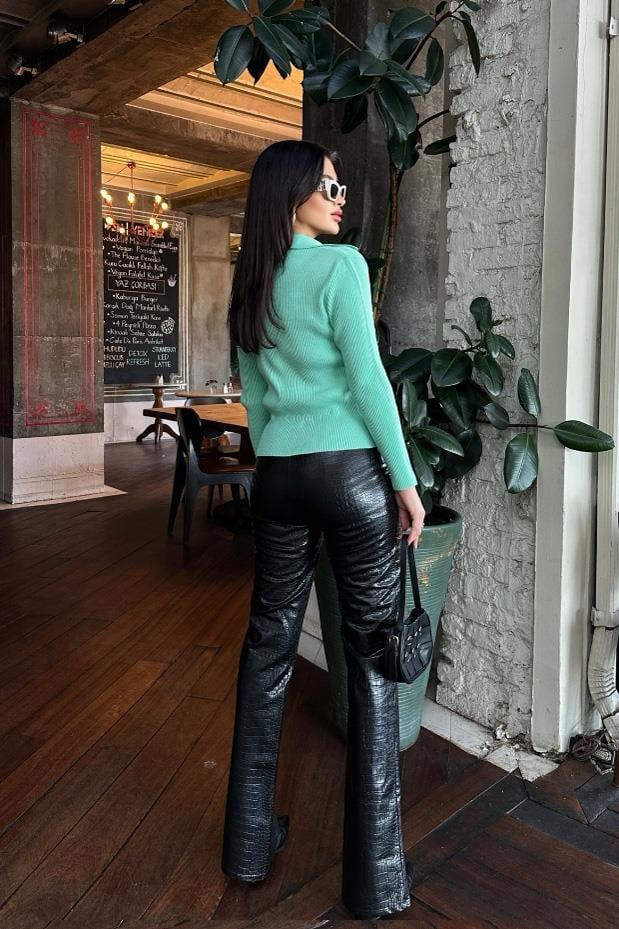 Houston Fitilli Triko Hırka 1287-15 R1-K-K3