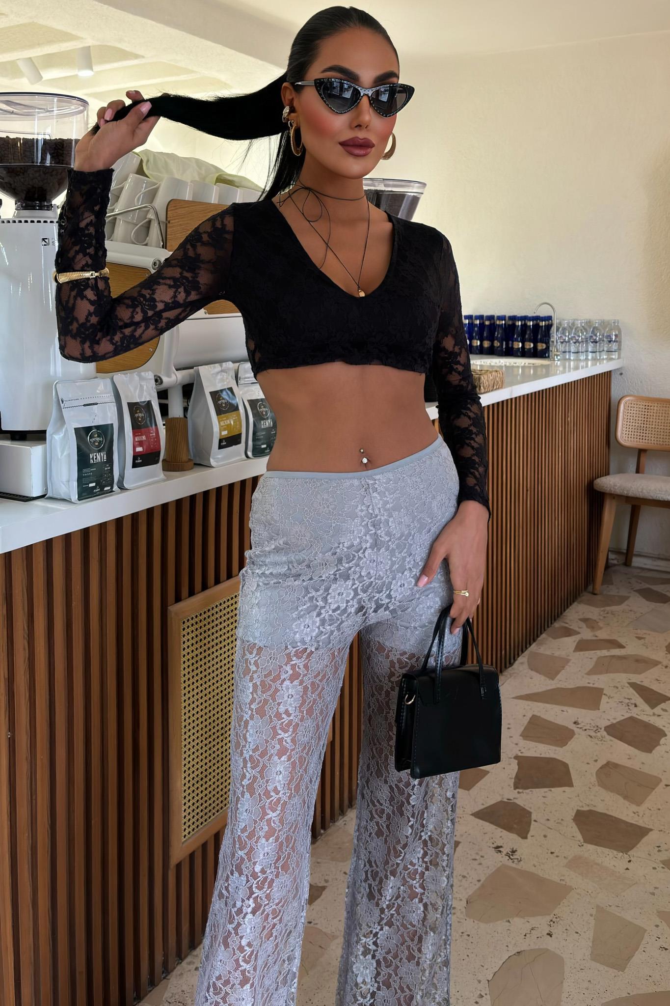 İçi Astarlı Dantel Pantolon 0081 R7-F-K2